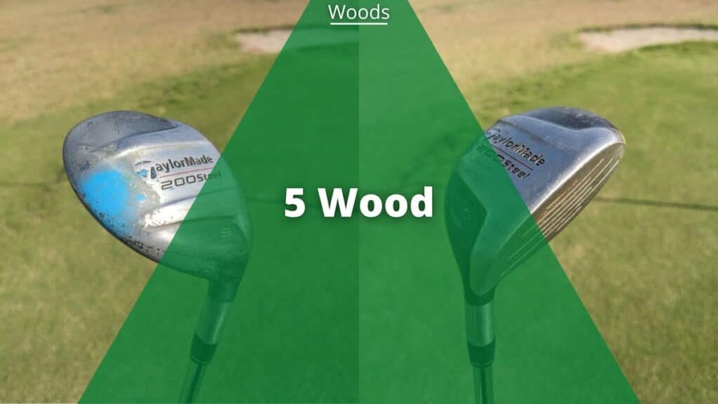 3 wood vs 5 wood 2 5 woods with different sides of the face